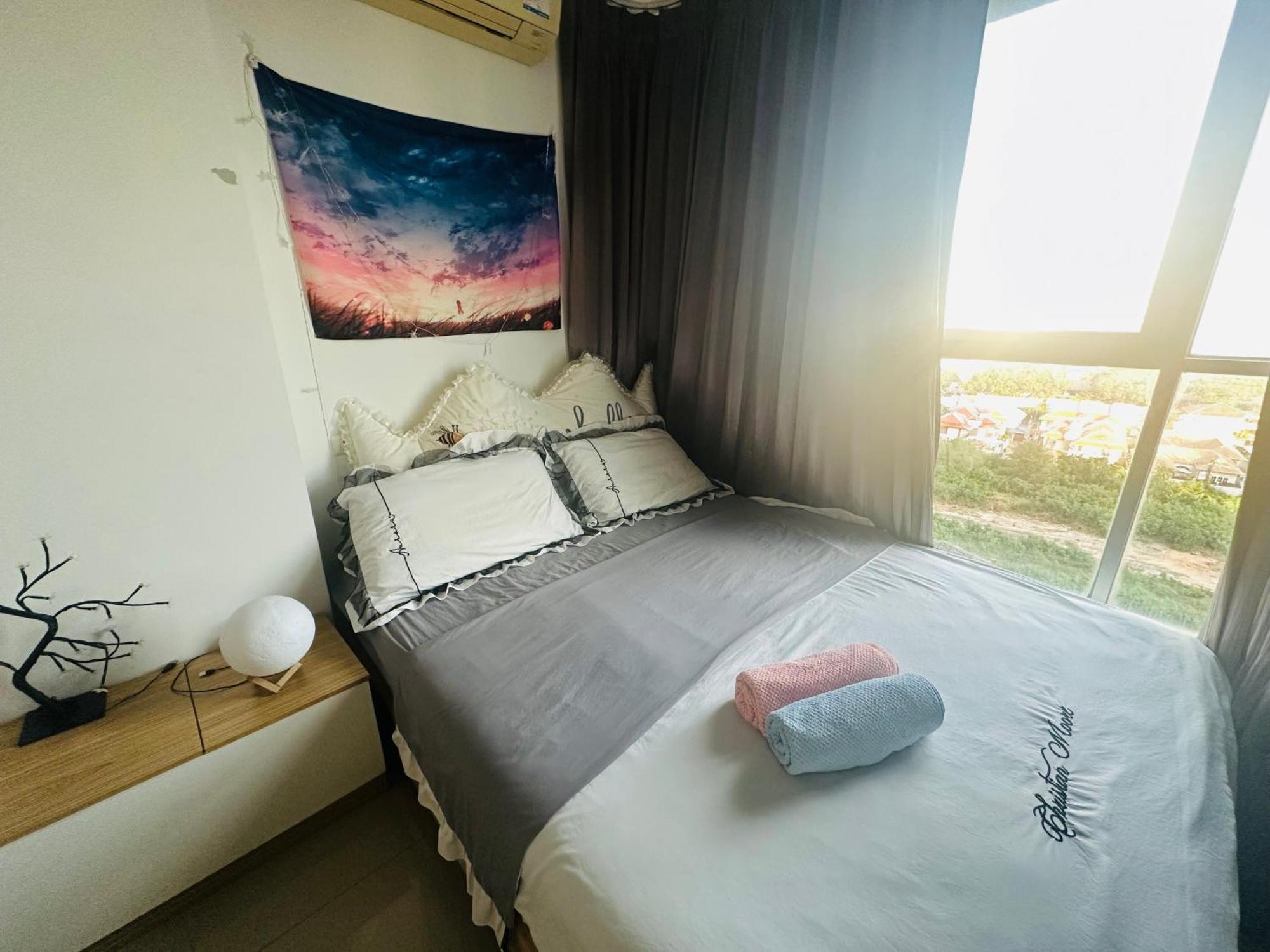 Seaview Beach Room Lumpini-Pool And Gym Face To Ocean Jomtien pláž Exteriér fotografie